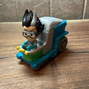 PJ Masks Cartoon ROMEO’s LAB Vehicle With Seated Romeo Figure Toy 2017 Just Play